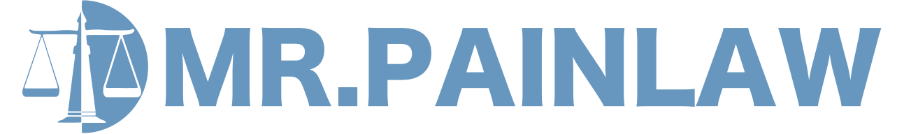 Mr. Painlaw  Logo
